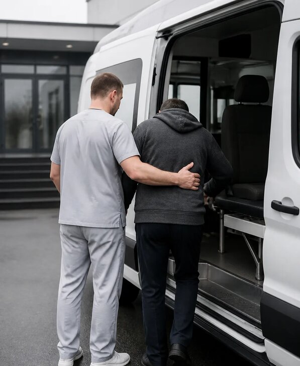 Организация медтранспортировки в Щербинке от 5091 р. | Медзона